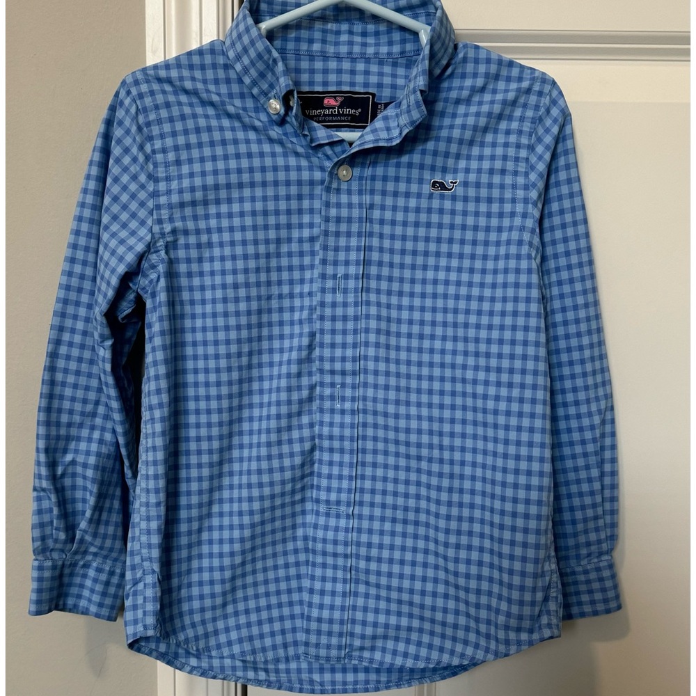 SOLD Vineyard Vines Button Down Whale Shirt